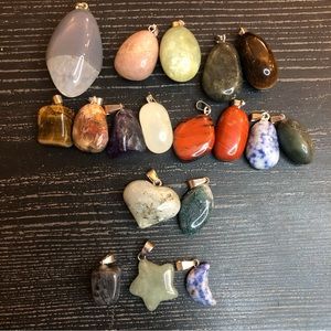 Crystal Pendant Lot